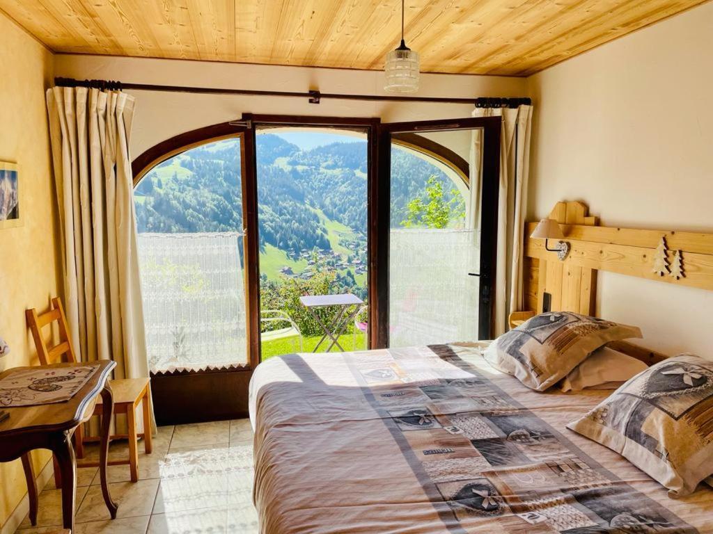 Chambre d'Hôtes La Trace La Clusaz Extérieur photo