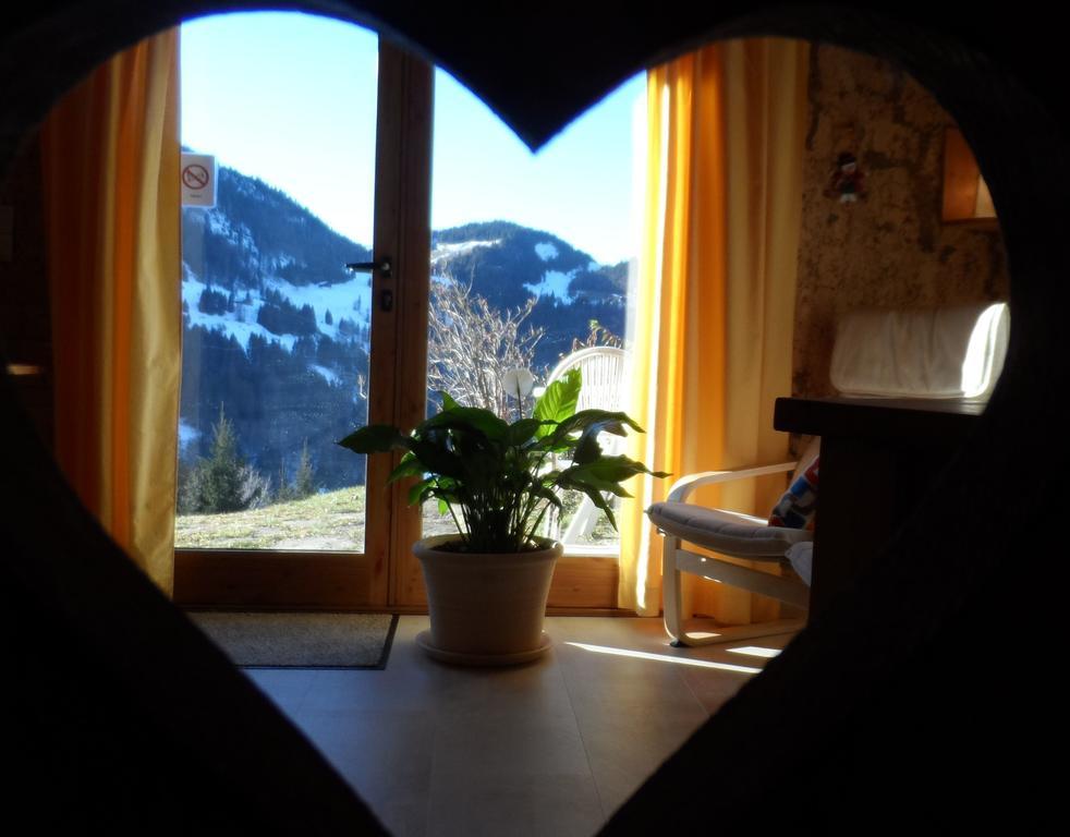 Chambre d'Hôtes La Trace La Clusaz Extérieur photo