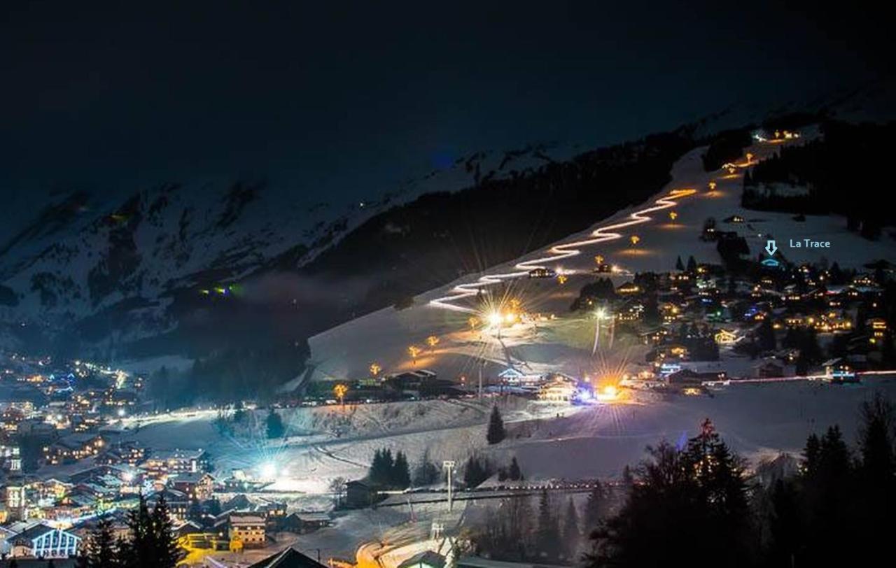 Chambre d'Hôtes La Trace La Clusaz Extérieur photo
