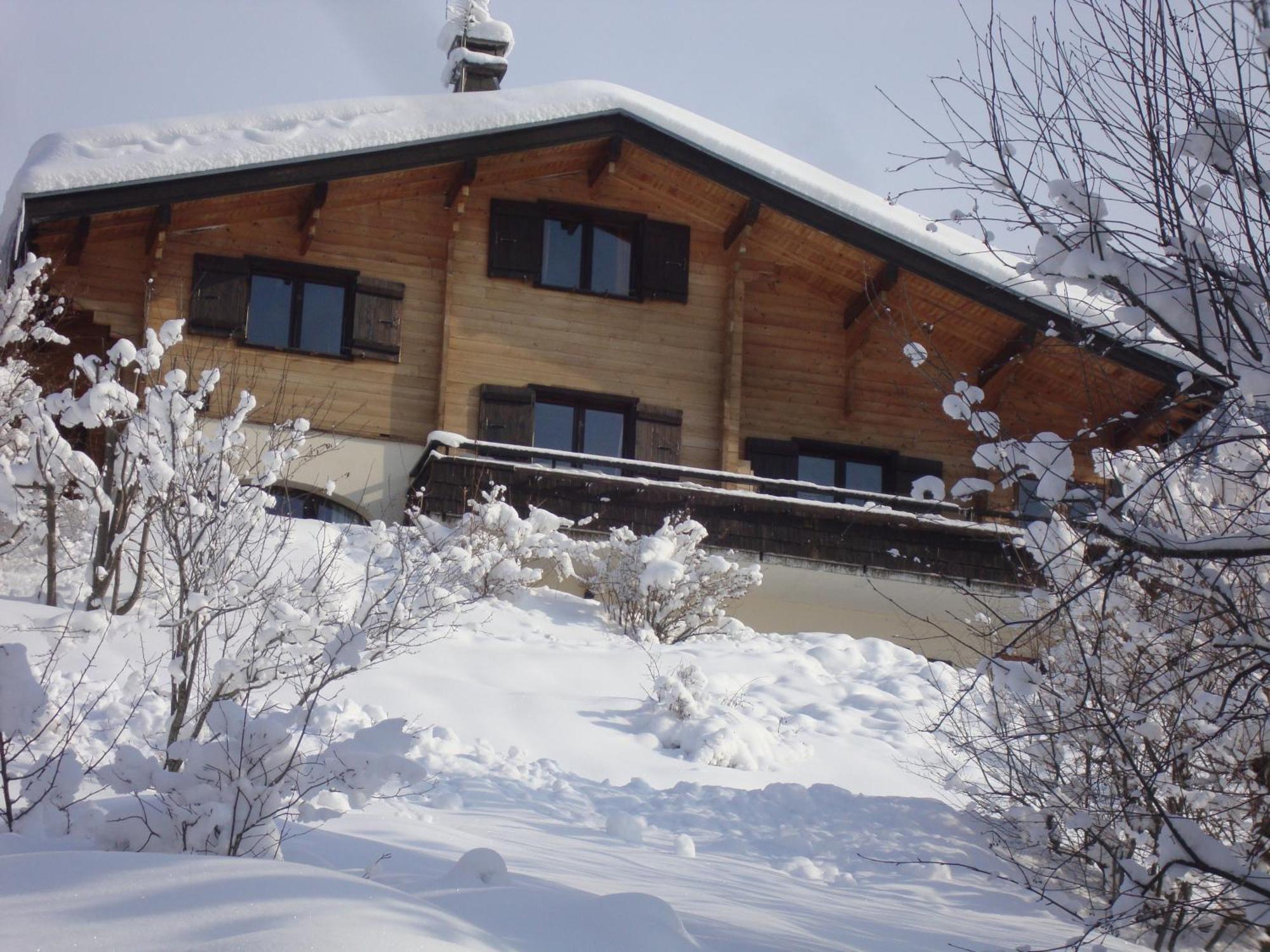 Chambre d'Hôtes La Trace La Clusaz Extérieur photo